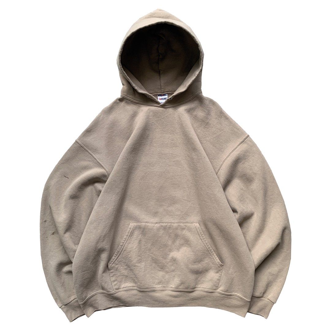 Plain grey boxy hoodie (S size), Men's Fashion, Tops & Sets, Hoodies on  Carousell