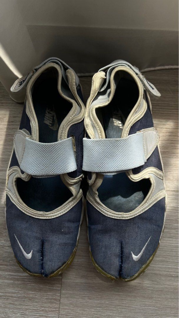Vintage Denim Nike Air Rift Breathe Blue Shoes Women s Fashion