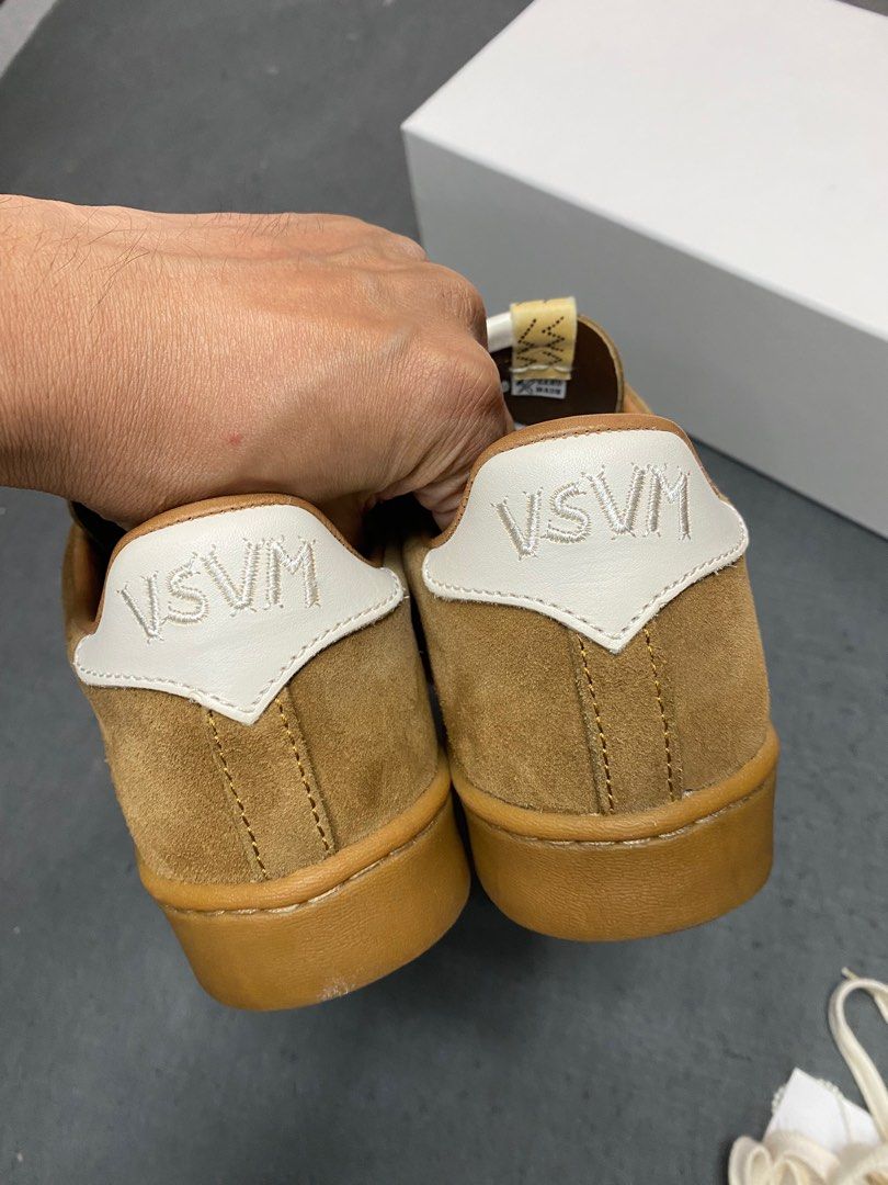 Visvim Corda folk camel m9, 名牌, 鞋及波鞋- Carousell