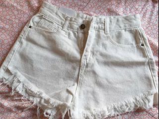 White Shorts