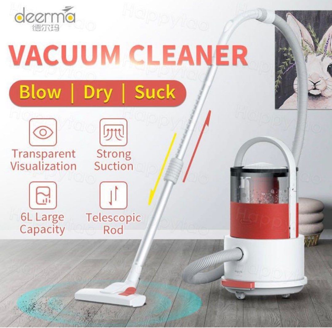 Xiaomi Deerma TJ200 Vacuum Cleaner, TV & Home Appliances, Vacuum ...