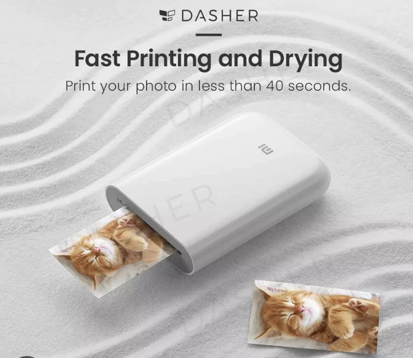 XIAOMI POCKET PHOTO PRINTER, Computers & Tech, Printers, Scanners