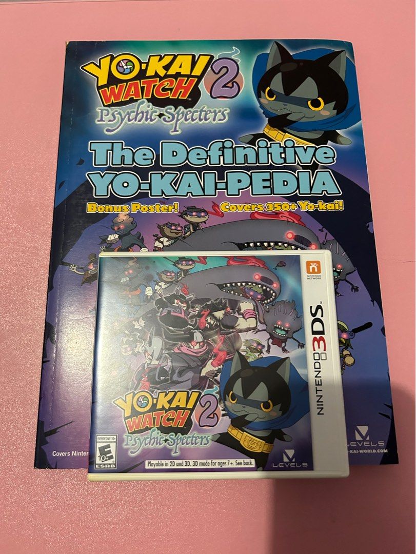 Yokai Watch 2 Psychic Specters Nintendo 3DS + Yokaipedia, Video