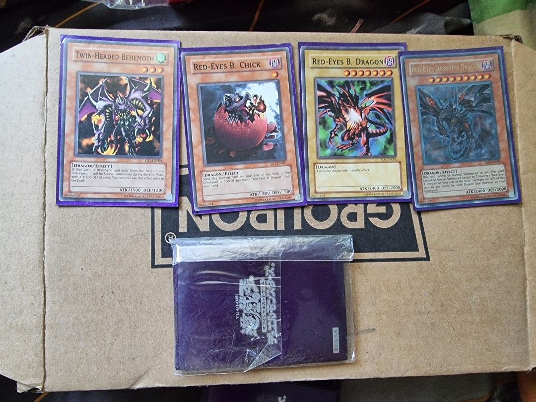 Yugioh RedEyes Black Dragon Deck, Hobbies & Toys, Toys & Games on