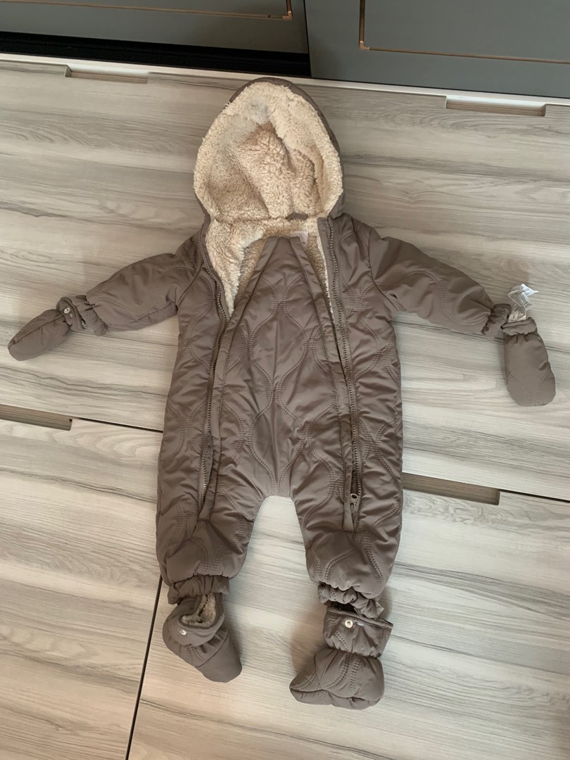 Zara baby snowsuit sale