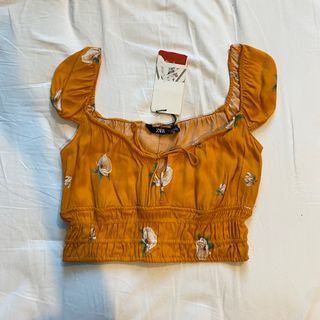 Zara brand new with tag croptop