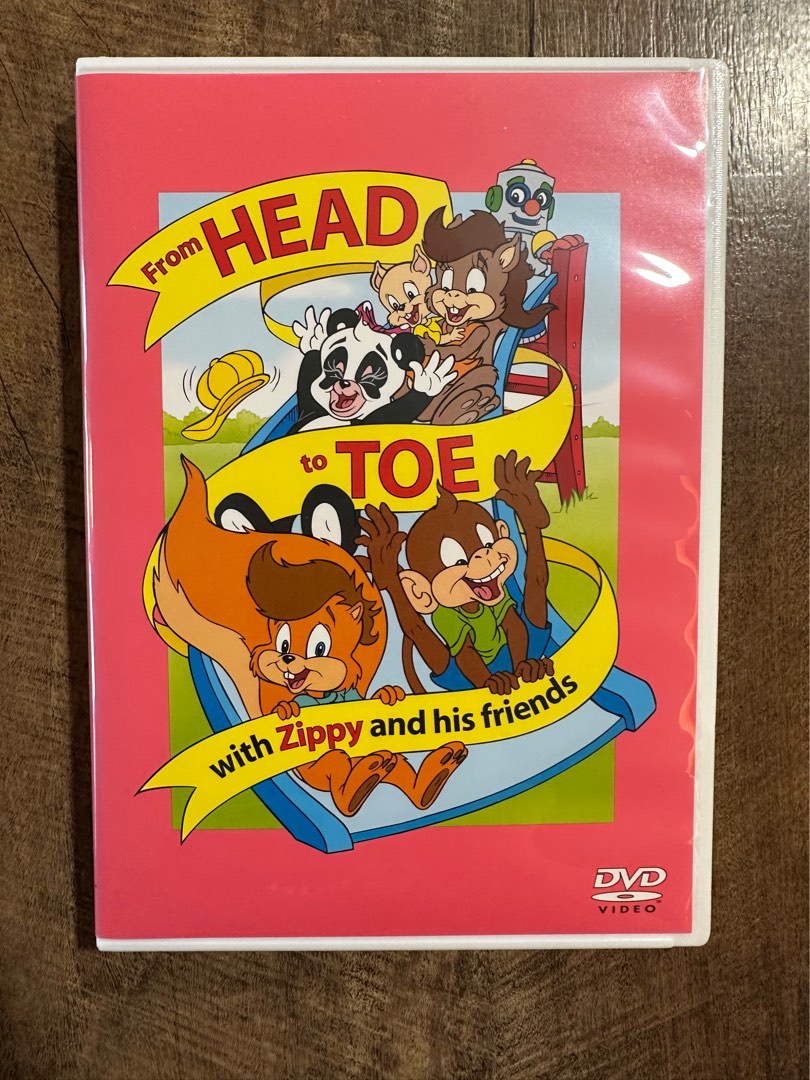 Zippy DVD From Head to Toe (全新）world family, 兒童＆孕婦用品