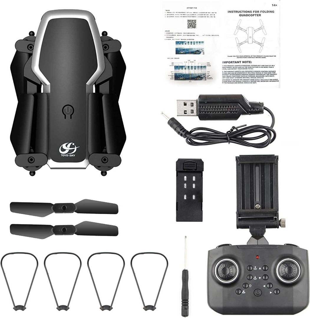 1502A ALLCACA S171 PRO RC Drone with Camera 4K Mini Drone Dual