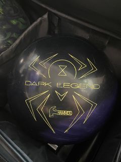 15lbs black widow dark legend hybrid hammer bowling ball