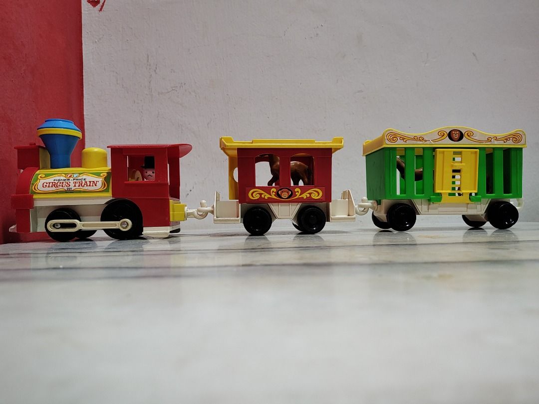 Fisher price circus train 1973 sales