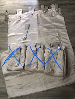 1 Set Of Curtain
