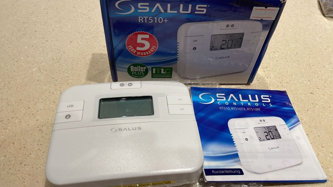 2117) SALUS RT510+ BOILER PLUS COMPLIANT THERMOSTAT - RT510+, TV & Home ...