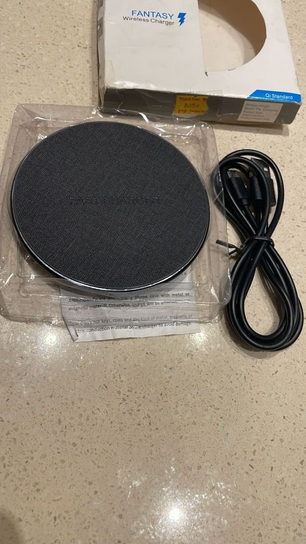 2120) WIRELESS CHARGER, FANTASY QI WIRELESS CHARGING PAD FOR SAMSUNG GALAXY  NOTE 8 S8 S8 PLUS