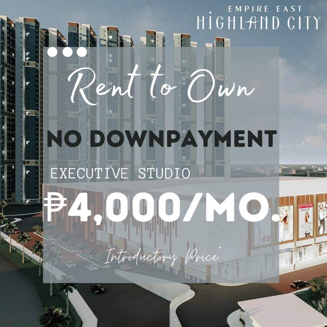4K Mo.NO SPOT DP Rent To Own Condo Pasig Ortigas Cainta Eastwood Makati