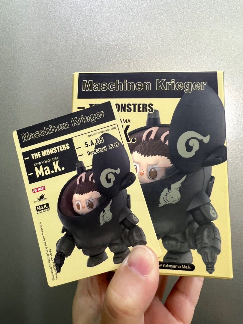 全新現貨popmart 泡泡瑪特龍家昇橫山宏玄鐵Pop mart the monsters Ma.K