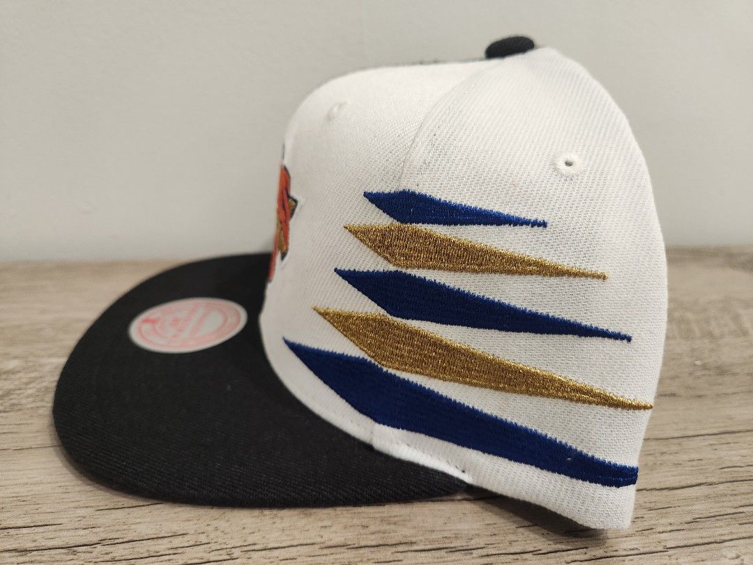 New York Knicks NBA Mitchell Ness Diamond Cut Snapback Adjustable Hat Carousell