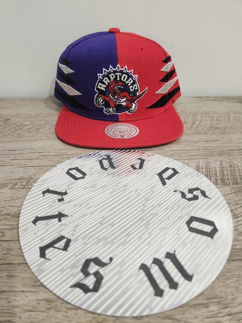 Toronto Raptors NBA Mitchell Ness Diamond Cut Snapback Adjustable Hat Carousell