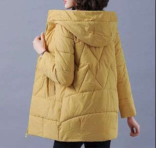 🔥 Women warm long winter jacket parkas female thicken padded cotton jacket parka hooded jacket outerwear M-4XL🔥 (BRAND NEW / READY STOCKS)