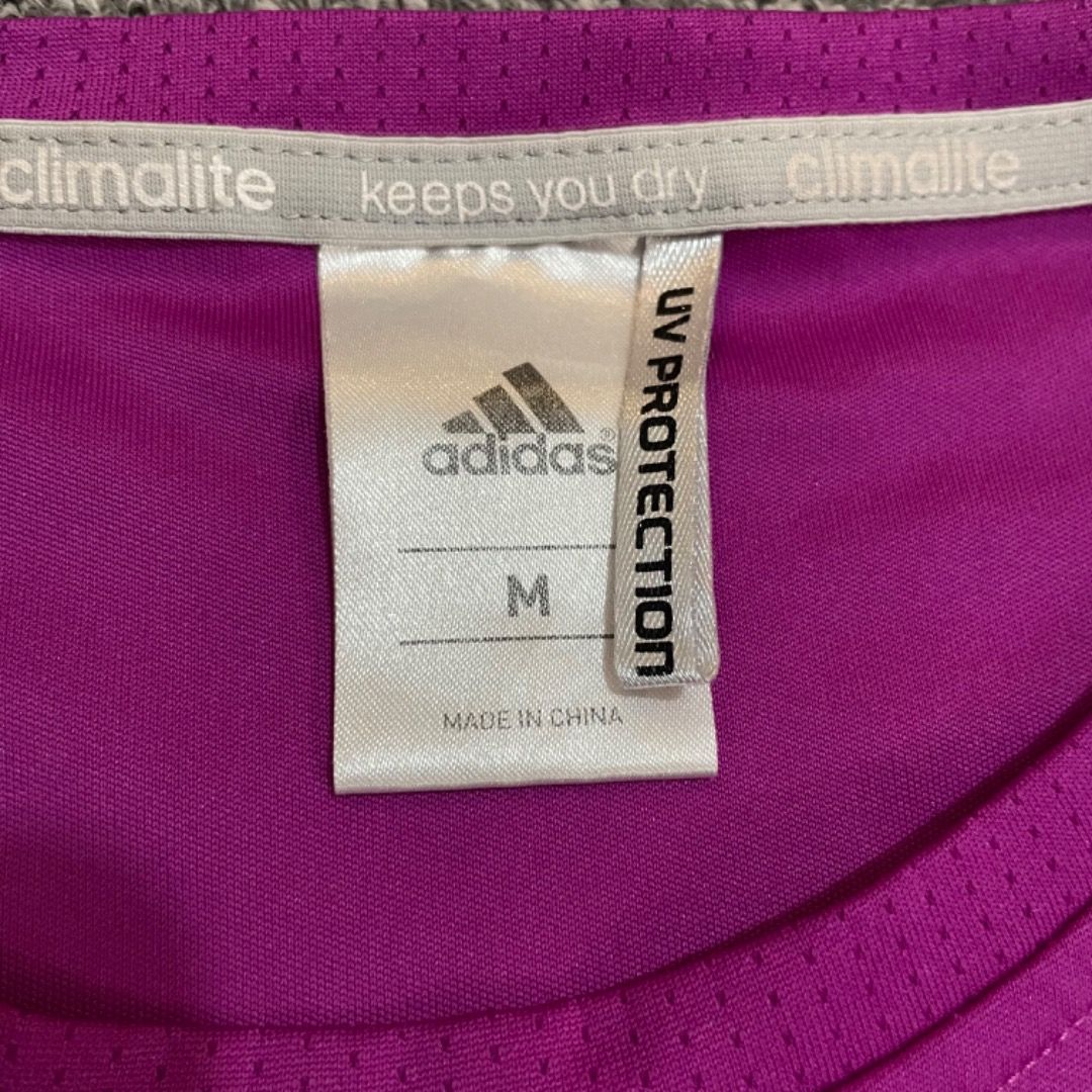 ADIDAS CLIMALITE shirt, Women's Fashion, Activewear on Carousell