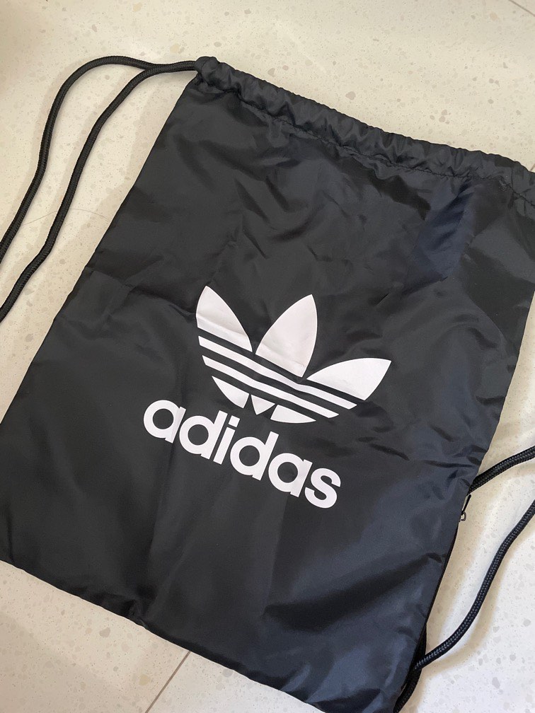 Adidas Drawstring bag, Men's Fashion, Bags, Backpacks on Carousell