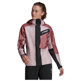 Adidas Terrex Women Techrock Light Goretex Jacket Waterproof Original Jaket Olahraga Wanita