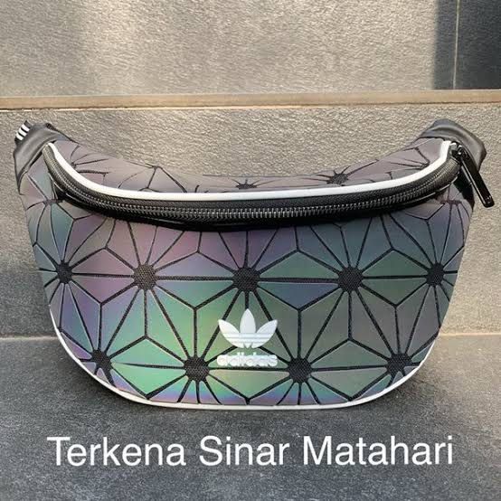 Adidas waist top bag reflective