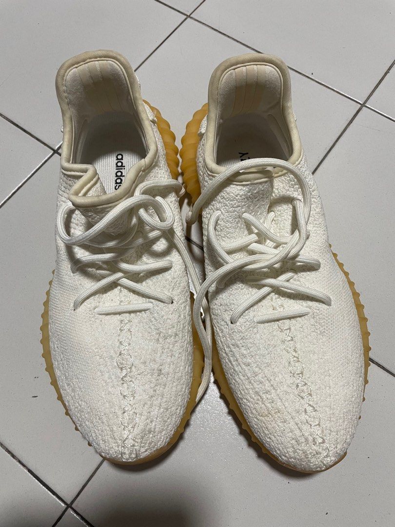Adidas Yeezy boost 360 white sneakers sports shoes