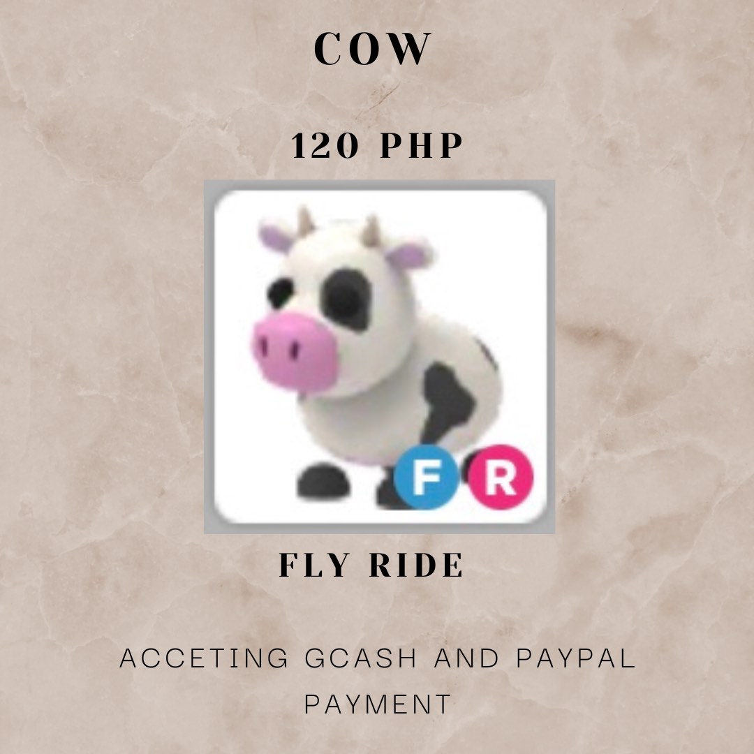 Adopt Me Pets Cow on Carousell