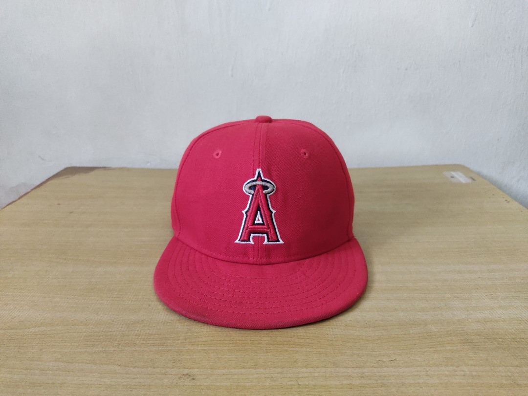 Vintage 80s Anaheim Angels Fitted Size 7 1/4 by New Era 