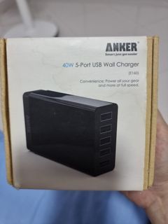 Anker 40w 5-Port USB Wall Charger