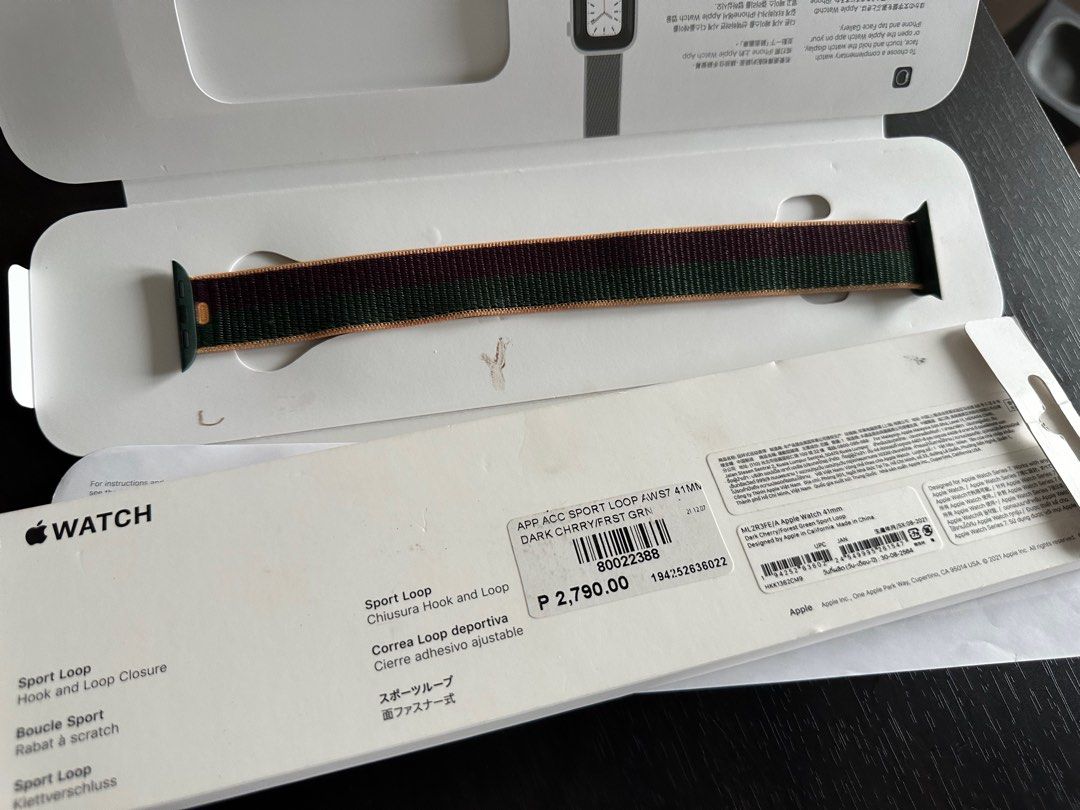 □販売の事前割引□ Apple Watch 41mm ケース用 スポーツループ
