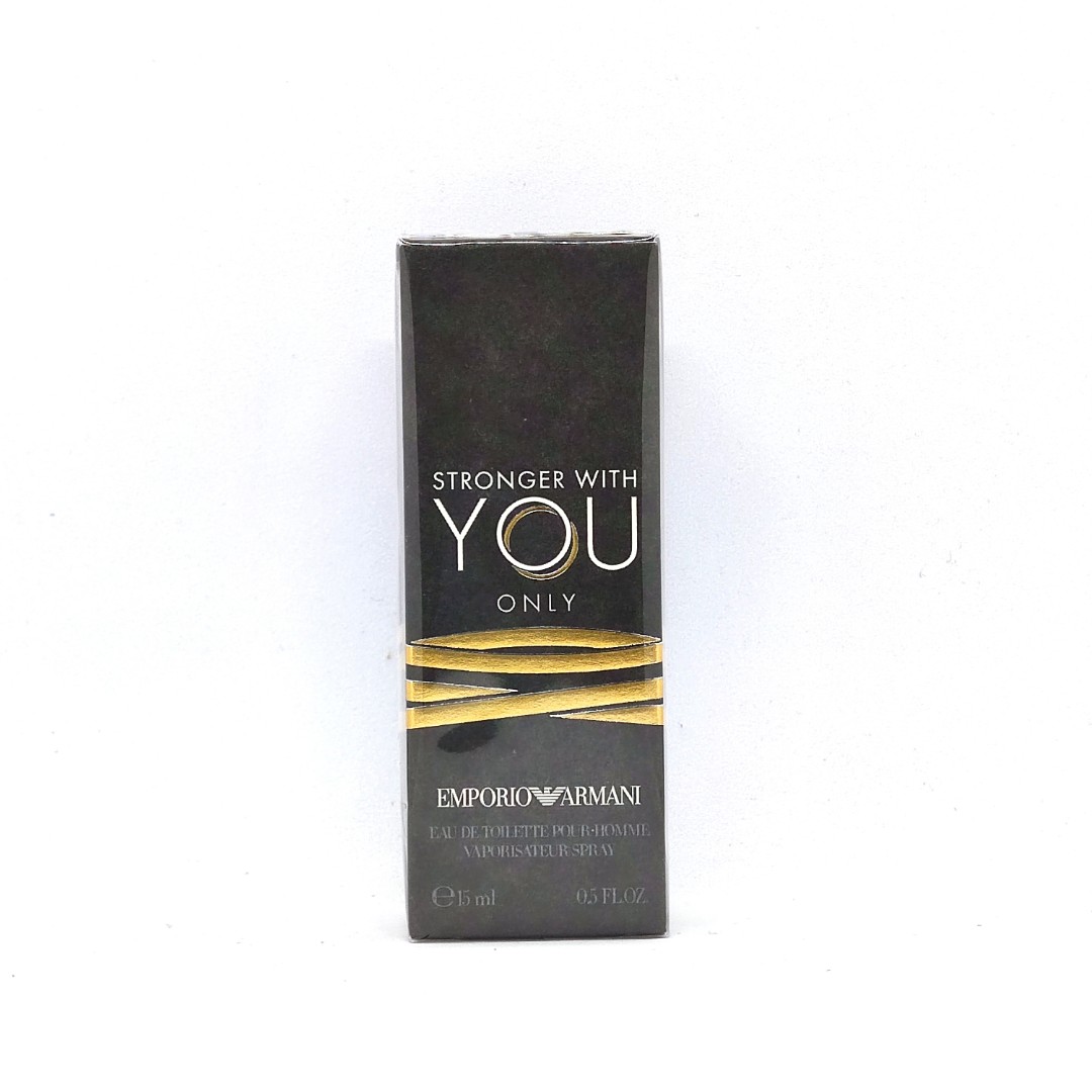 Authentic) Armani Stronger With You Only EDT 15ml, Beauty & Personal Care,  Fragrance & Deodorants on Carousell