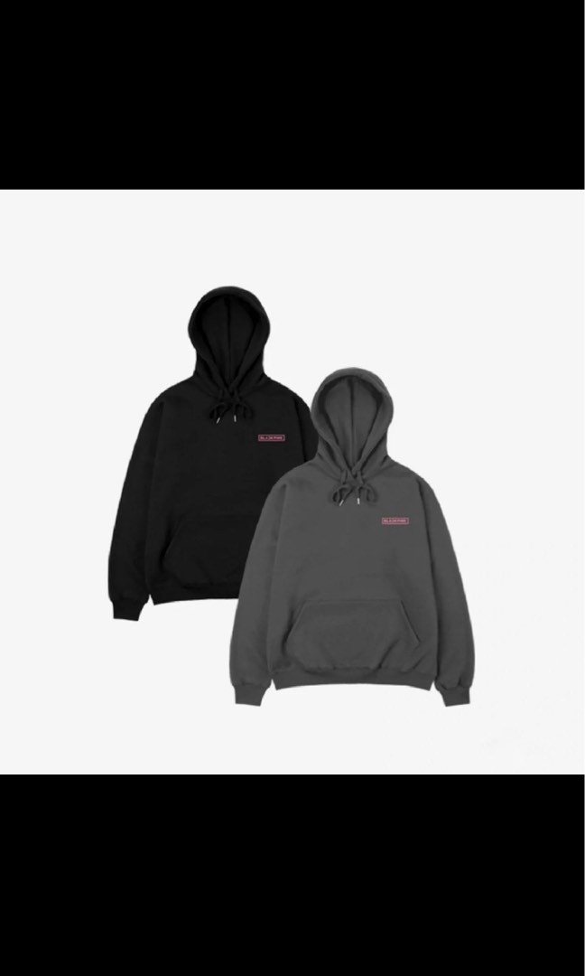 AUTHENTIC Blackpink Born Pink Black Hoodie, Women's Fashion, Coats