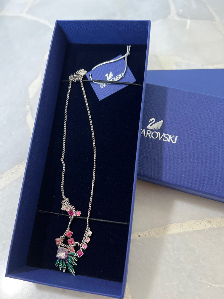 Authentic Brand New Swarovski Gisele necklace, Women's Fashion, Jewelry ...