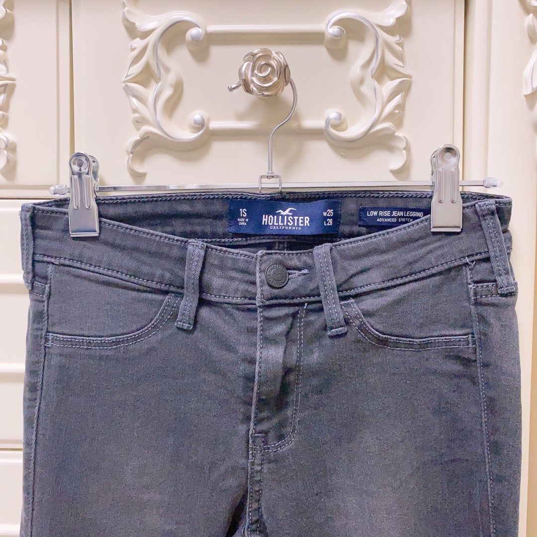 Hollister low rise jean leggings sales