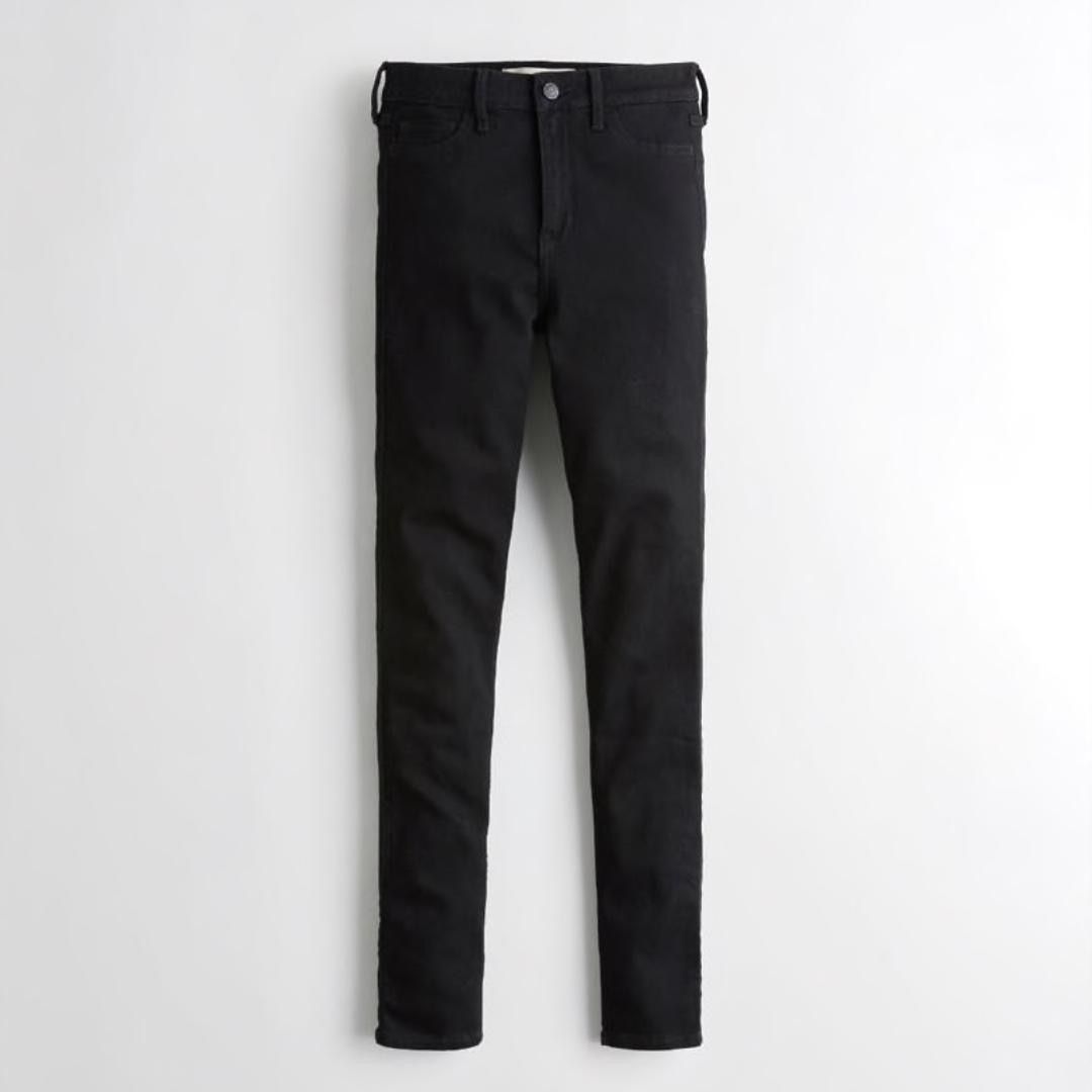 HOLLISTER° Classic Stretch High-Rise Super Skinny Jeans - Dark