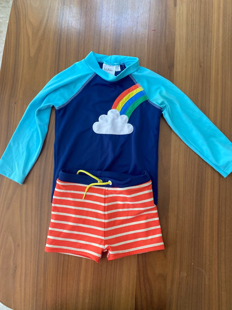Baby Boden Swim Set 12 18M Babies Kids Babies Kids Fashion on Carousell