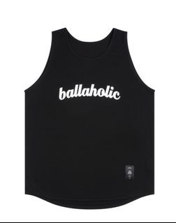Ballaholic 球衣 背心 黑白 Logo Tank Top 全新 L號