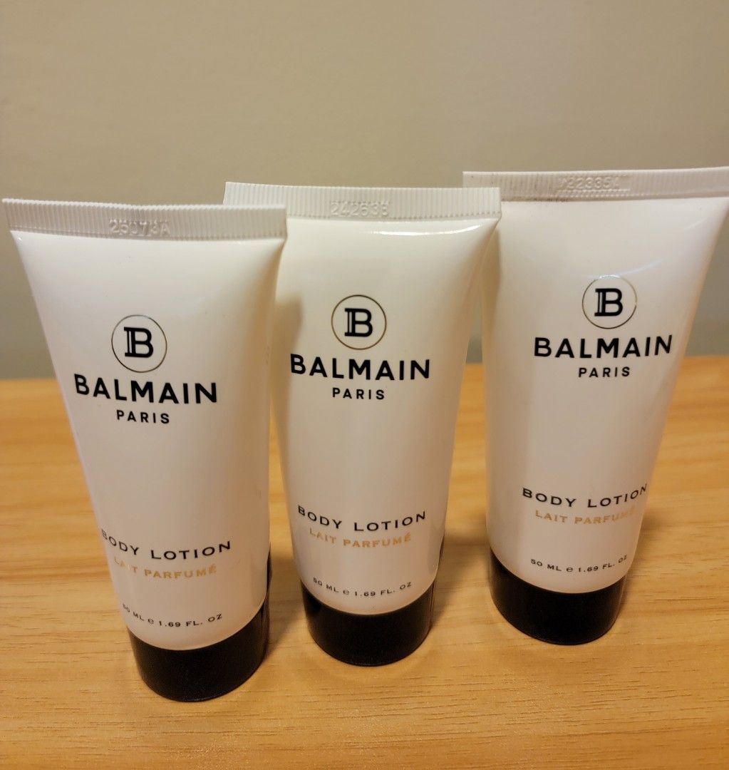 Balmain Lotion travel size on Carousell