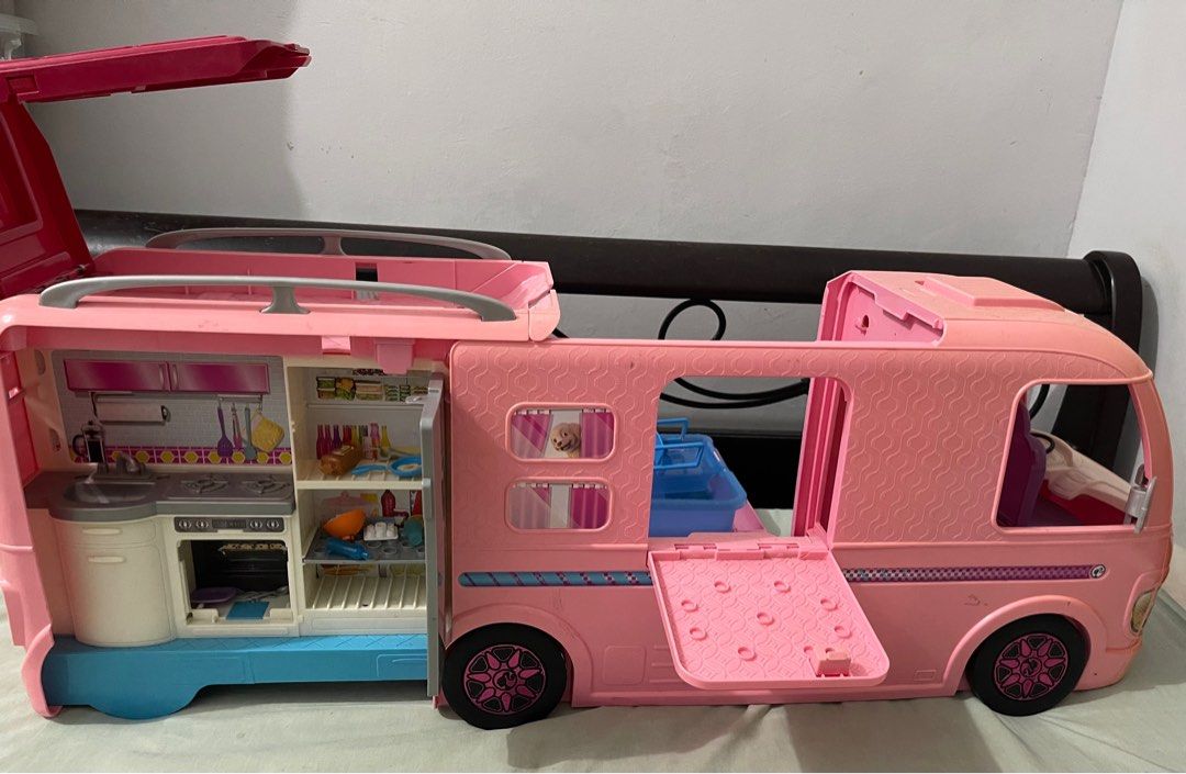 Barbie camper van, Hobbies & Toys, Toys & Games on Carousell