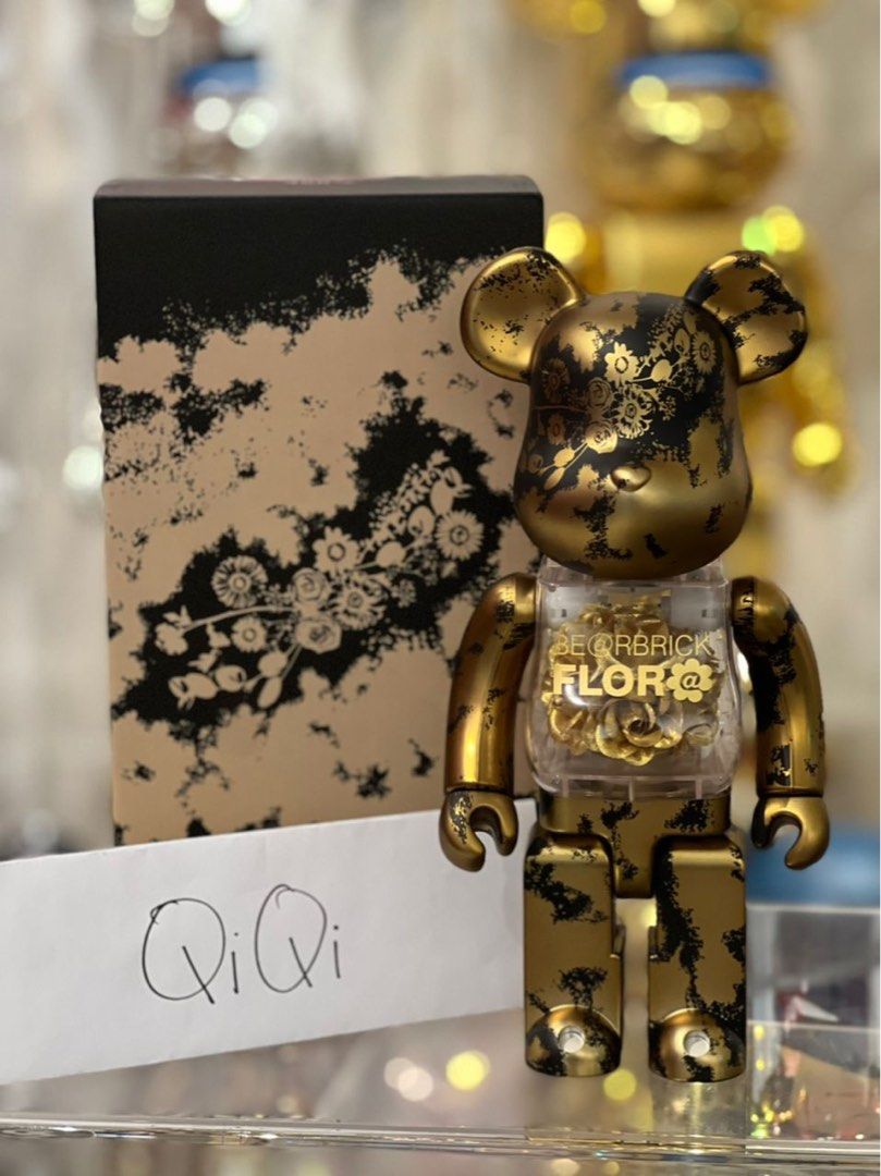 BE@RBRICK FLOR@ GOLD 400%フィギュア - その他