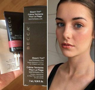 Becca Beach tint lipstick blush Sephora mac chanel dior ysl lancome shiseido skii sk2 Estee lauder fenty marc jacobs benefit tarte too faced clinique abh Anastasia Beverly hills shu uemura Bobbi brown nars Kylie huda mufe make up for ever