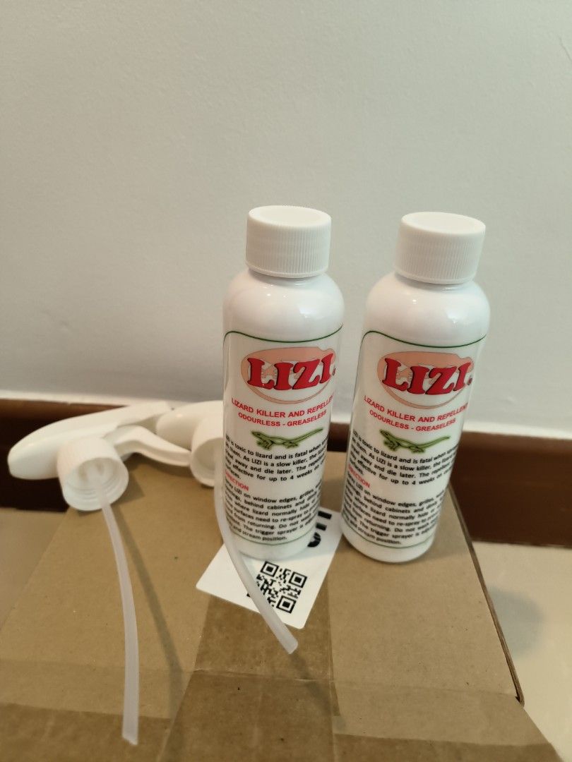 Benje Lizi lizard repellent and killer x2, Health & Nutrition, Insect