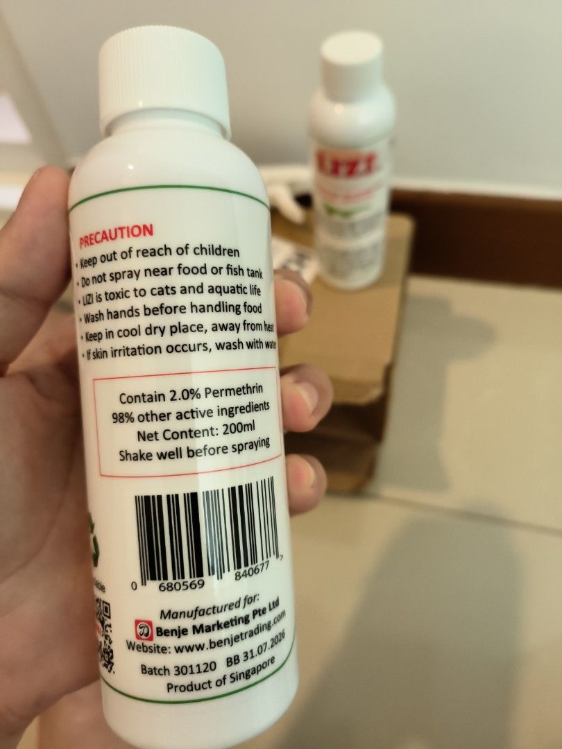 Benje Lizi lizard repellent and killer x2, Health & Nutrition, Insect