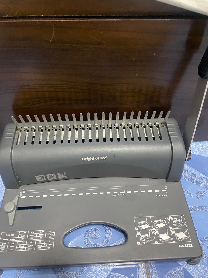 Binding Machine Bright Office on Carousell