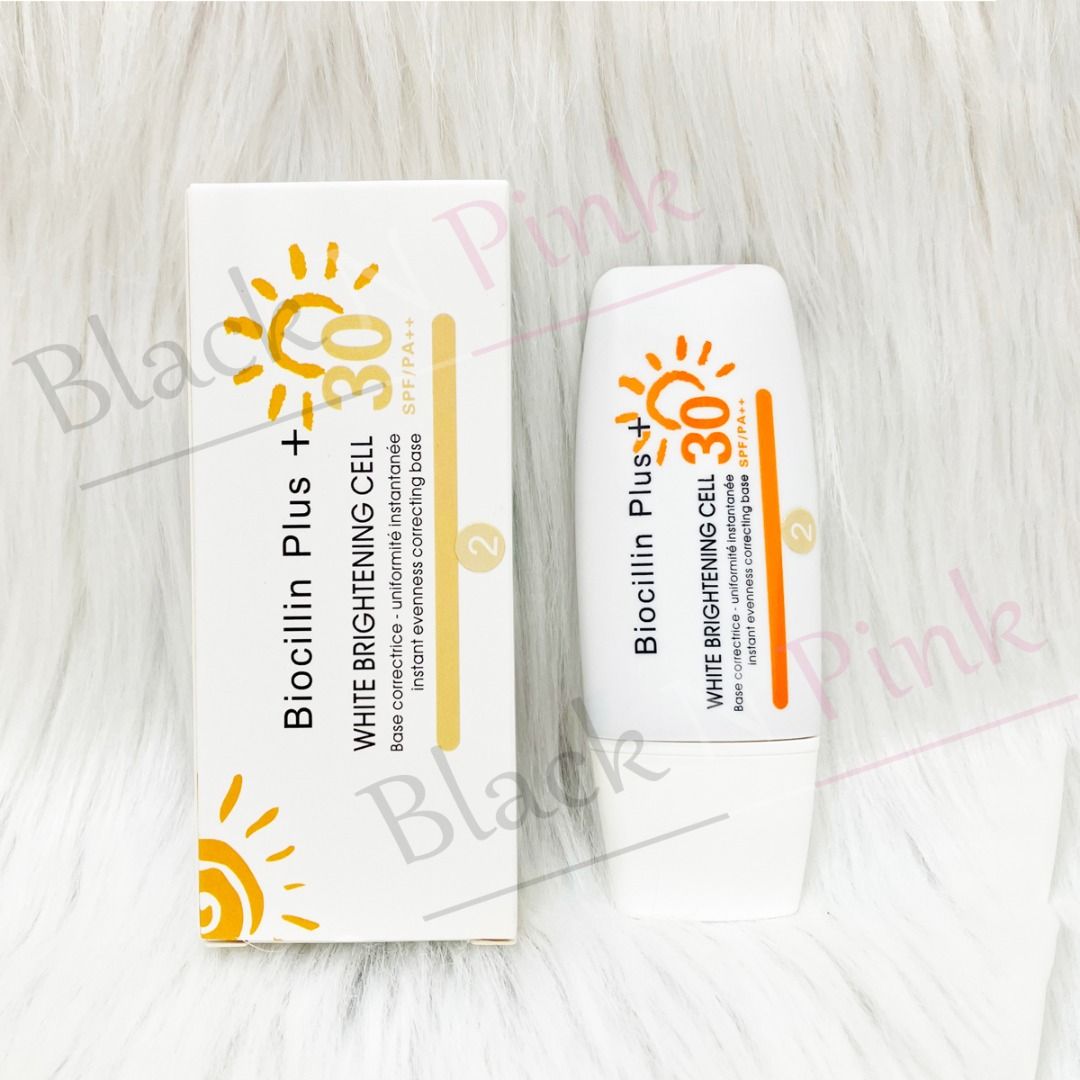 Biocillin plus 美白防曬霜 (膚色) 臉部專用調色 (35g) SPF30PA++, 美容＆個人護理, 健康及美容 - 皮膚護理 ...