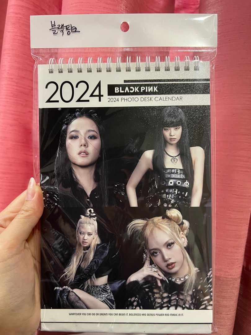 Blackpink Calendar 2024, Hobbies & Toys, Collectibles & Memorabilia, K