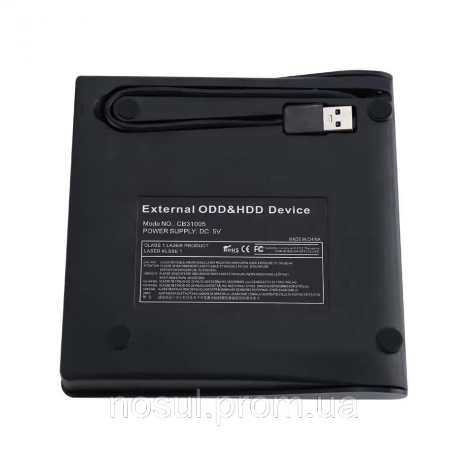 [BNIB] BILEYCHA (CB31005) 5V External DVD/CD Drive, USB 3.0 Slim