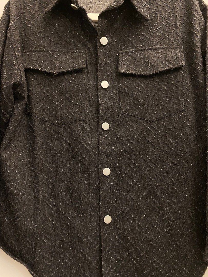 Bottega Veneta Pre Fall 2022 Denim Jacket in Black