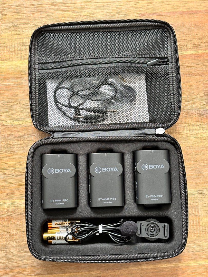 Boya BY-WM4 Pro Wireless Mic, Photography, Photography Accessories ...